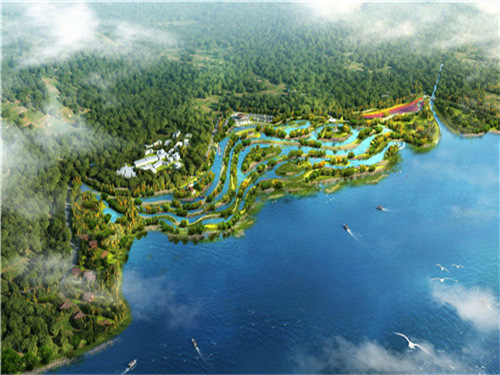 大运河生态林场项目，占地面积7500亩，2.1亿